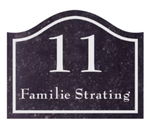 Belgisch hardsteen naamplaat