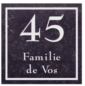 Naambord uit Belgisch hardsteen