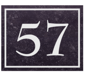Belgisch Natuursteen huisnummers