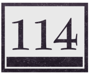 Natuurstenen Huisnummerbord