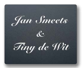 Antraciet naamplaat RVS