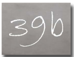 Betonnen huisnummerbordjes