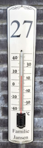 Persoonlijke emaille thermometer