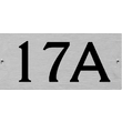 Huisnummerborden aluminium