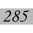Budget huisnummerbord aluminium