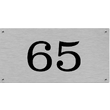 Huisnummerbordjes Aluminium